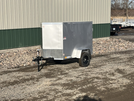 New 2026 4'x6' Cross Beta Enclosed Trailer