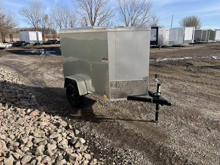 New 2026 4'x6' Cross Beta Enclosed Trailer