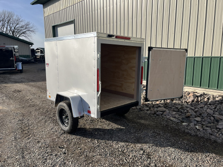 New 2026 4'x6' Cross Beta Enclosed Trailer