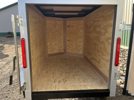New 2026 4'x6' Cross Beta Enclosed Trailer