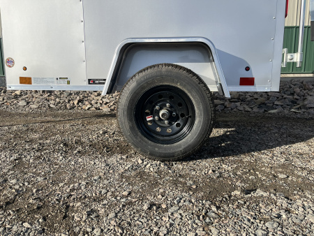 New 2026 4'x6' Cross Beta Enclosed Trailer