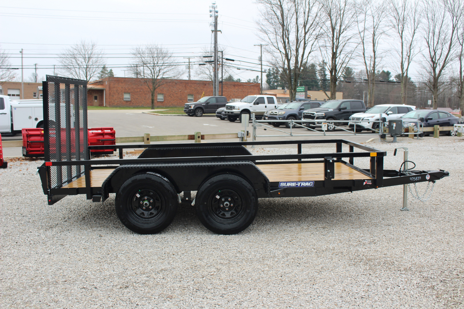 New 2026 Sure-Trac 6' x 12' Tandem Axle Tube Top Utility Trailer - 7000# GVW