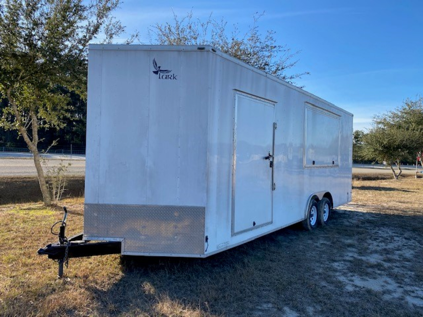 Used 2018 Lark 8.5 x 24 VN Cargo / Enclosed Trailer