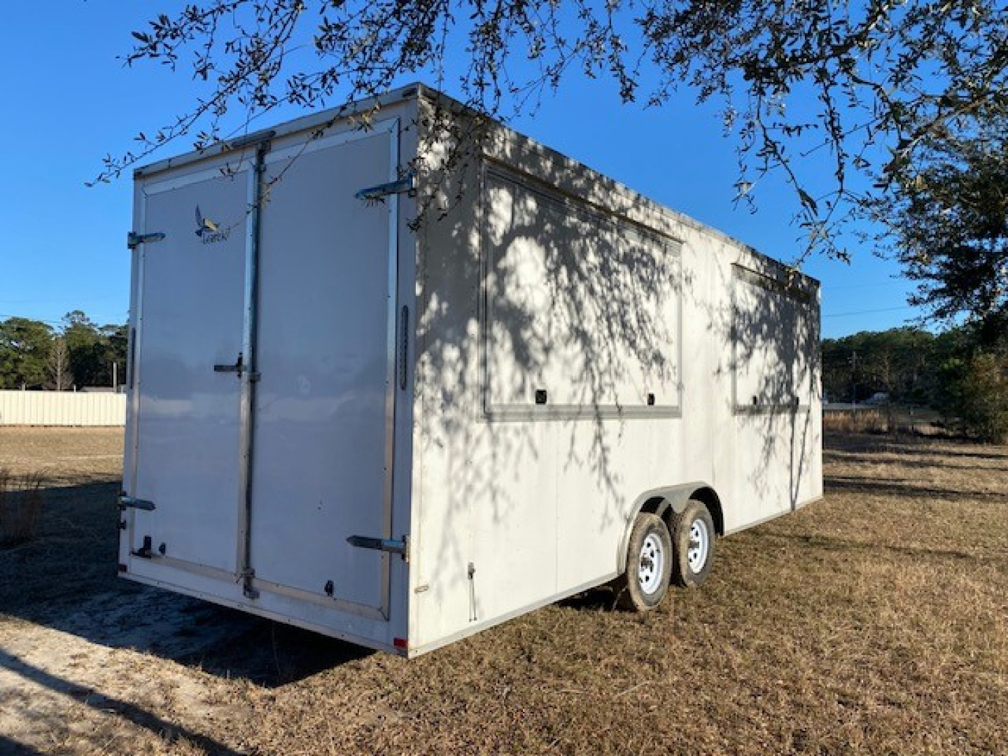 Used 2018 Lark 8.5 x 24 VN Cargo / Enclosed Trailer