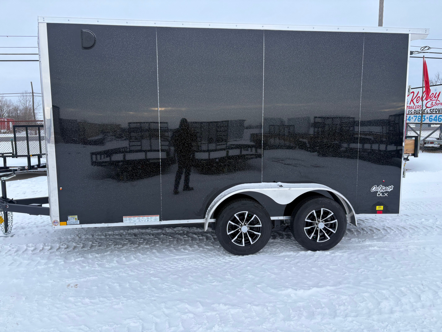 New 2026 Pace American 7x14 7K Outback Cargo Trailer