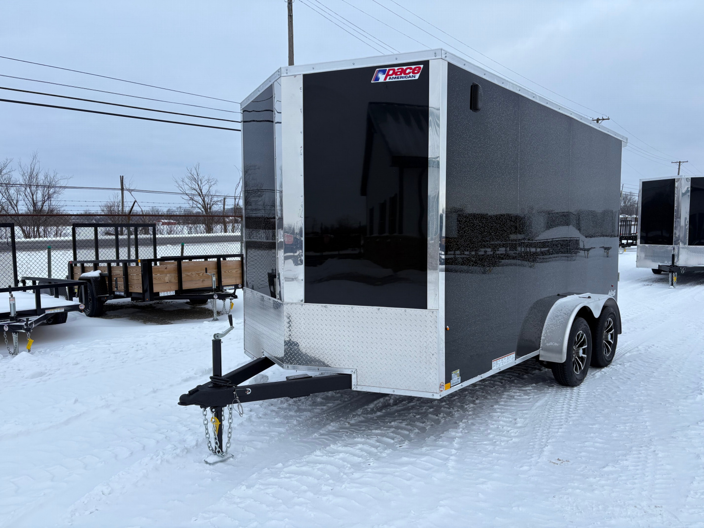 New 2026 Pace American 7x14 7K Outback Cargo Trailer