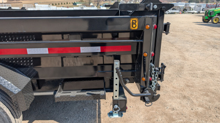 New 2026 Belmont 6'10" x 14 HD DLX Lo Pro Hydraulic Equipment Dump w/ 3 Way Gate