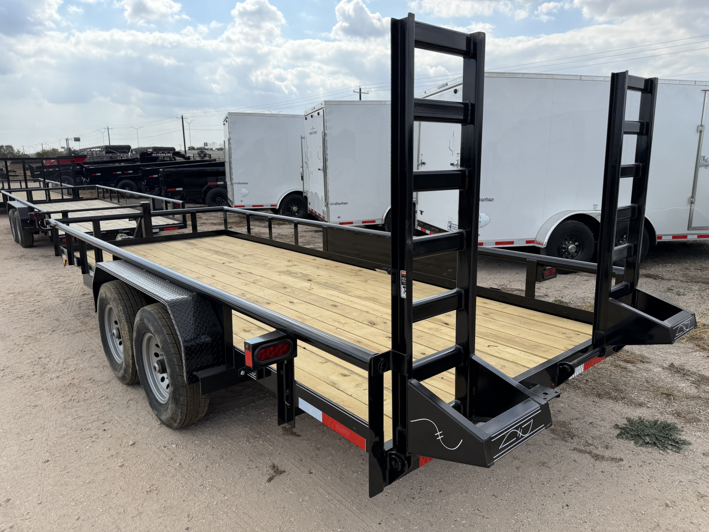 New 2026 Kearney 83x18ft Heavy Duty Equipment Trailer 14k