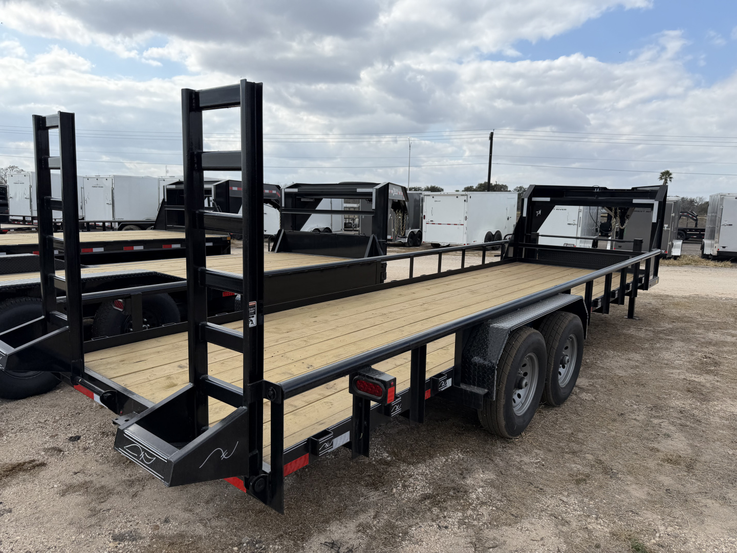 New 2026 Kearney 83x24ft Gooseneck Equipment Trailer 14k