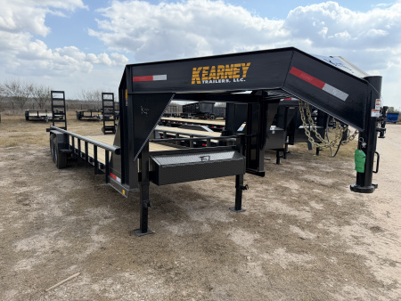 New 2026 Kearney 83x24ft Gooseneck Equipment Trailer 14k