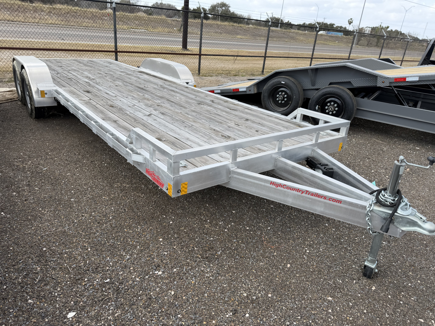 New 2023 High Country Trailers 7x24ft Aluminum Car Hauler