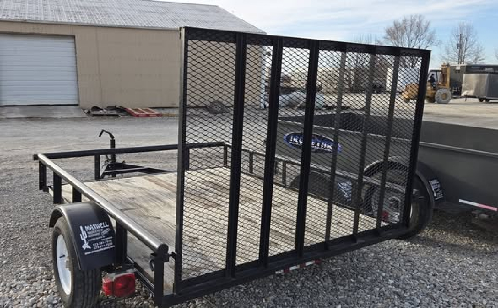 Used 2014 Carry-On 76"X 8' Utility Trailer
