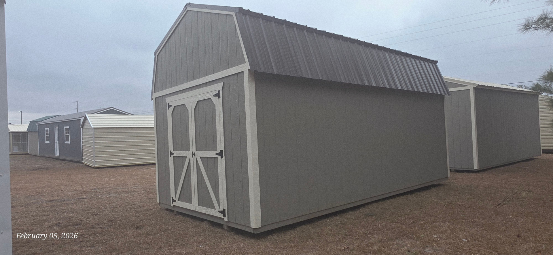 New 2025 Yoder Portable Buildings LOFTED BARN 10X20