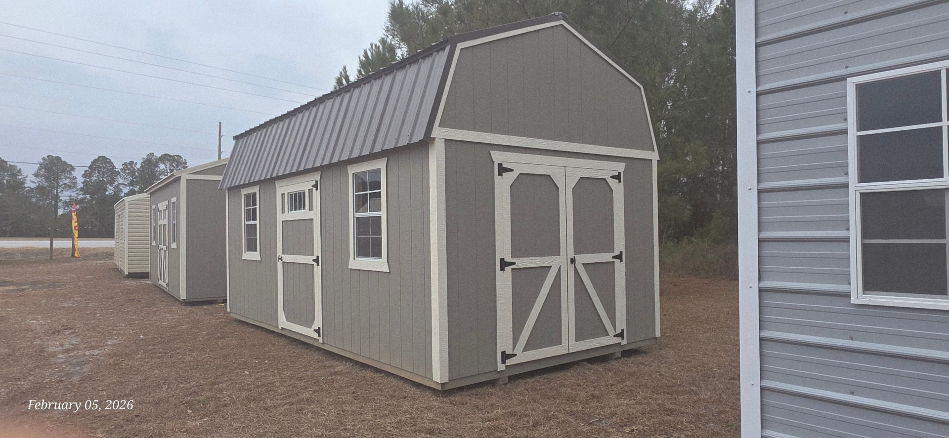 New 2025 Yoder Portable Buildings LOFTED BARN 10X20