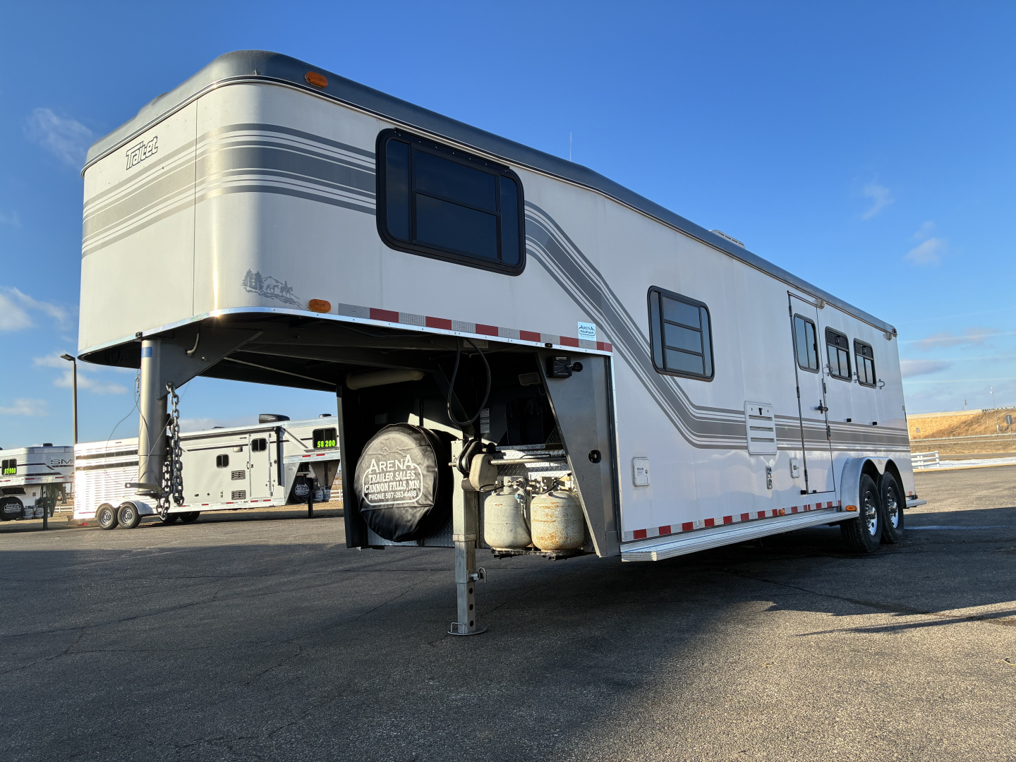 Used 2003 Trail-ET 3H Horse Trailer