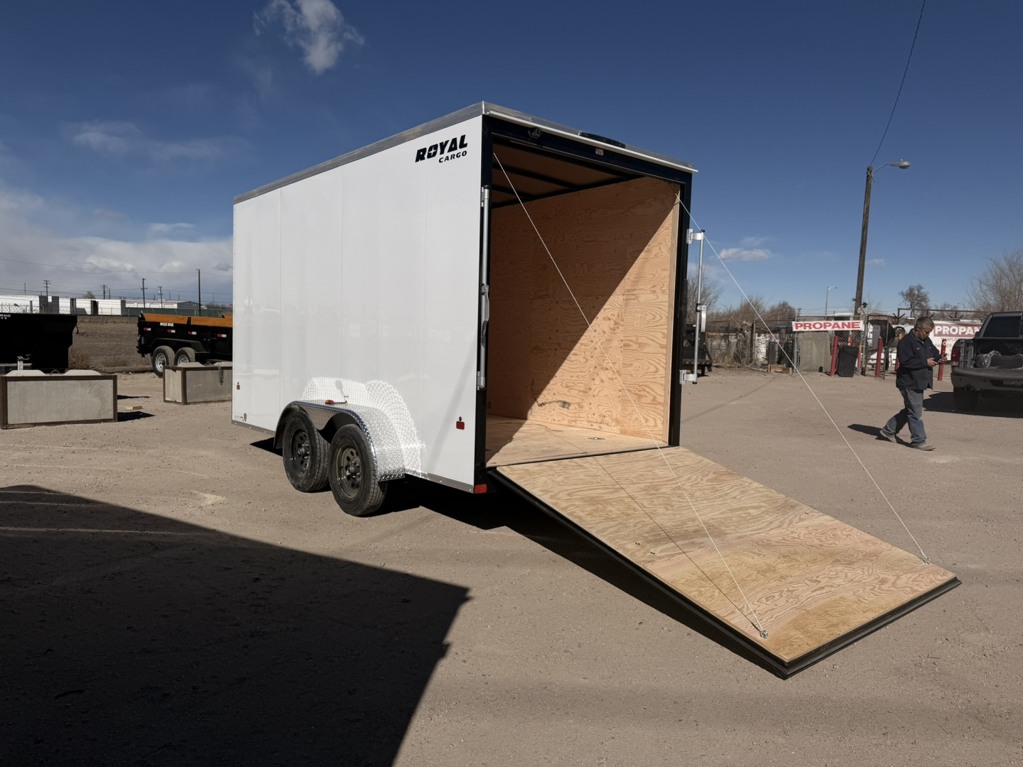 New 2026 Royal Cargo Trailers 7-14-1.5V Enclosed