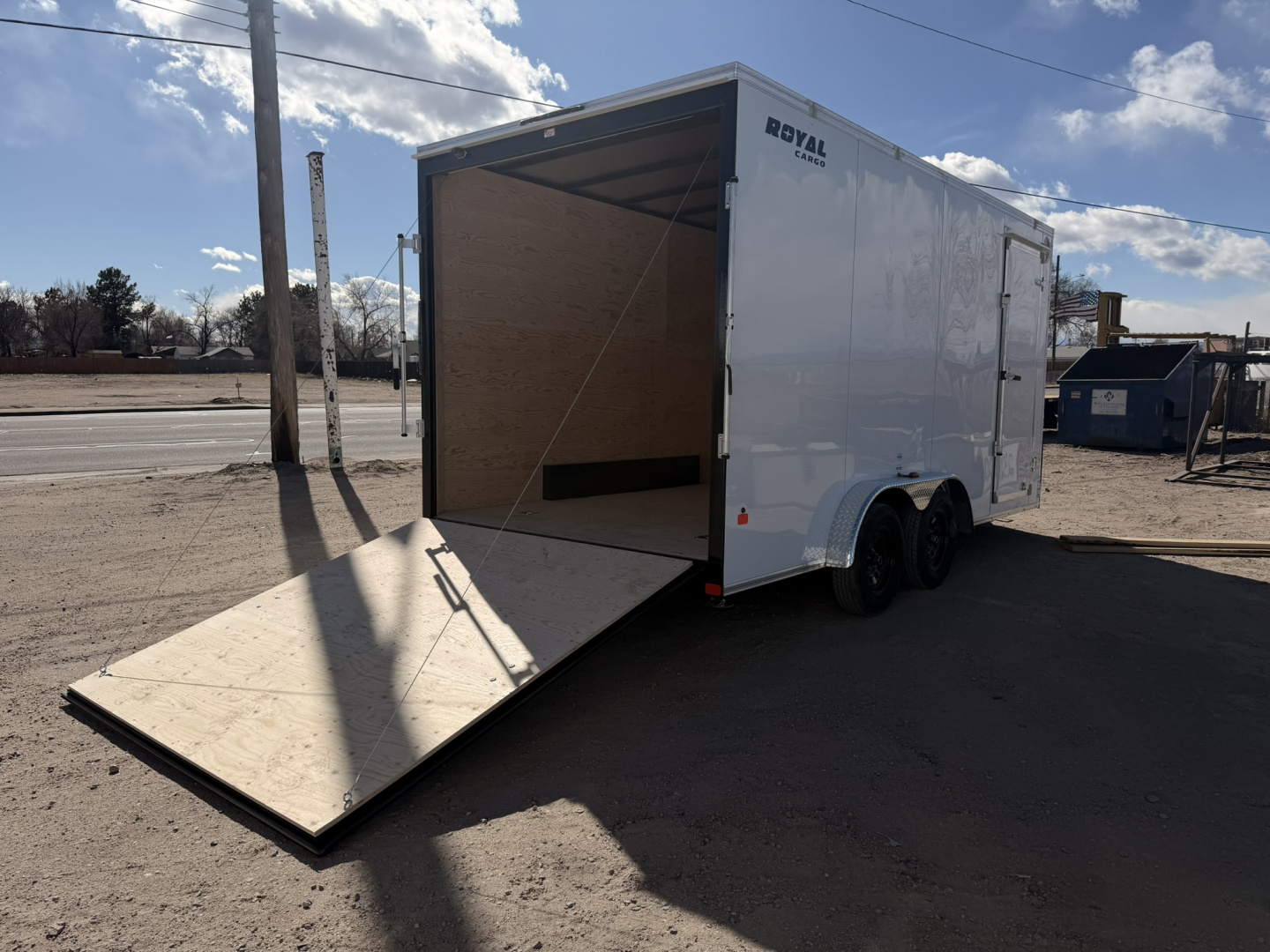 New 2026 Royal Cargo Trailers 7.5-16-1.5V Enclosed