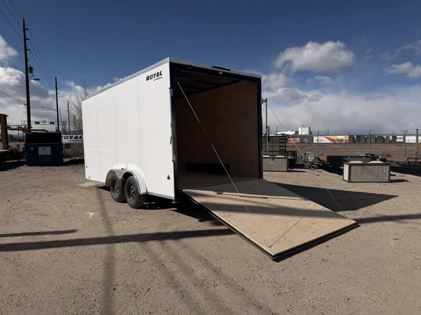 New 2026 Royal Cargo Trailers 7.5-16-1.5V Enclosed