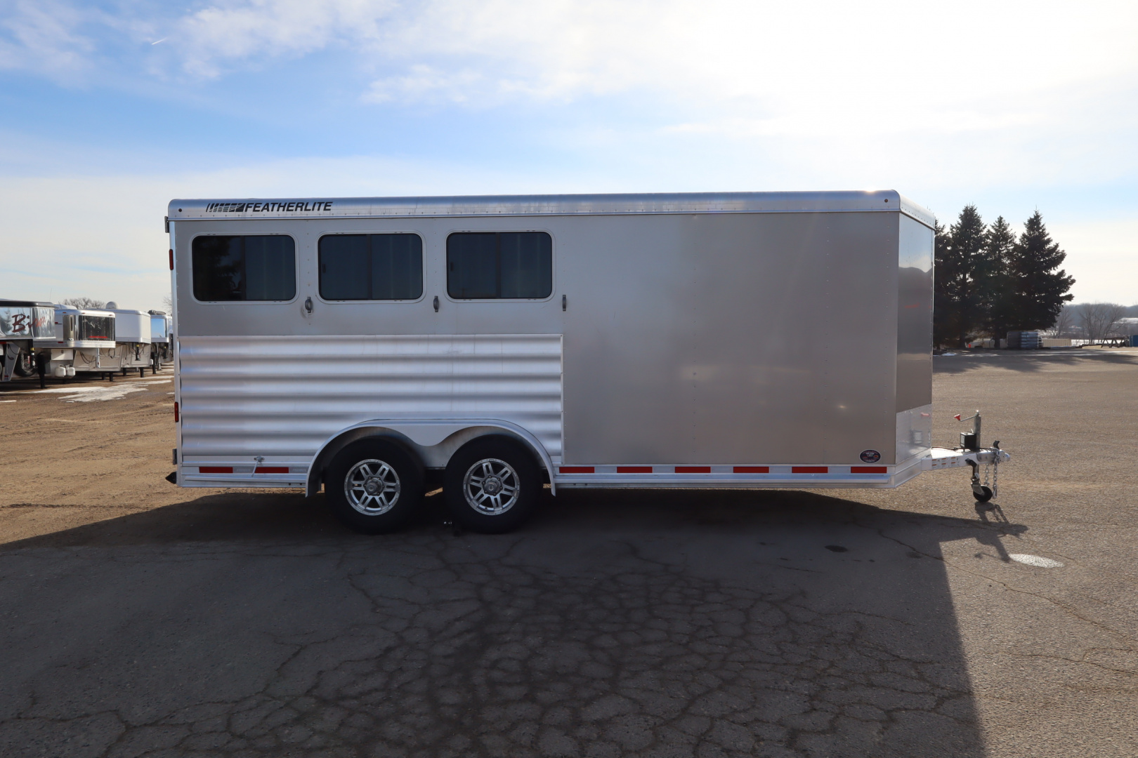 Used 2023 Featherlite 3 Horse BP Horse Trailer