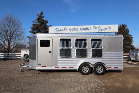 Used 2023 Featherlite 3 Horse BP Horse Trailer