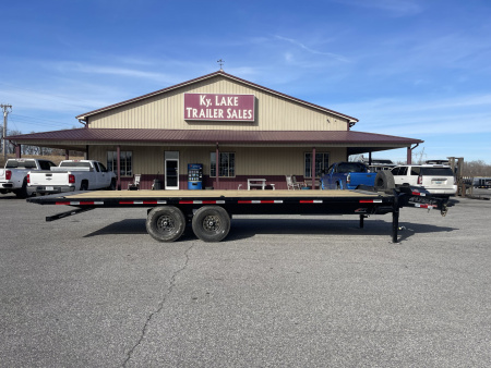 New 2026 Horizon Trailers FFT-24' TILT BP-7K AXLES Equipment Trailer