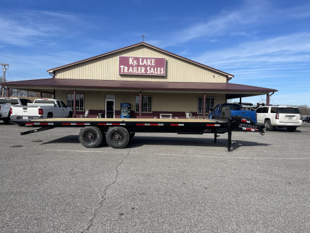 New 2026 Horizon Trailers FFT-24' TILT BP-8K AXLES Equipment Trailer