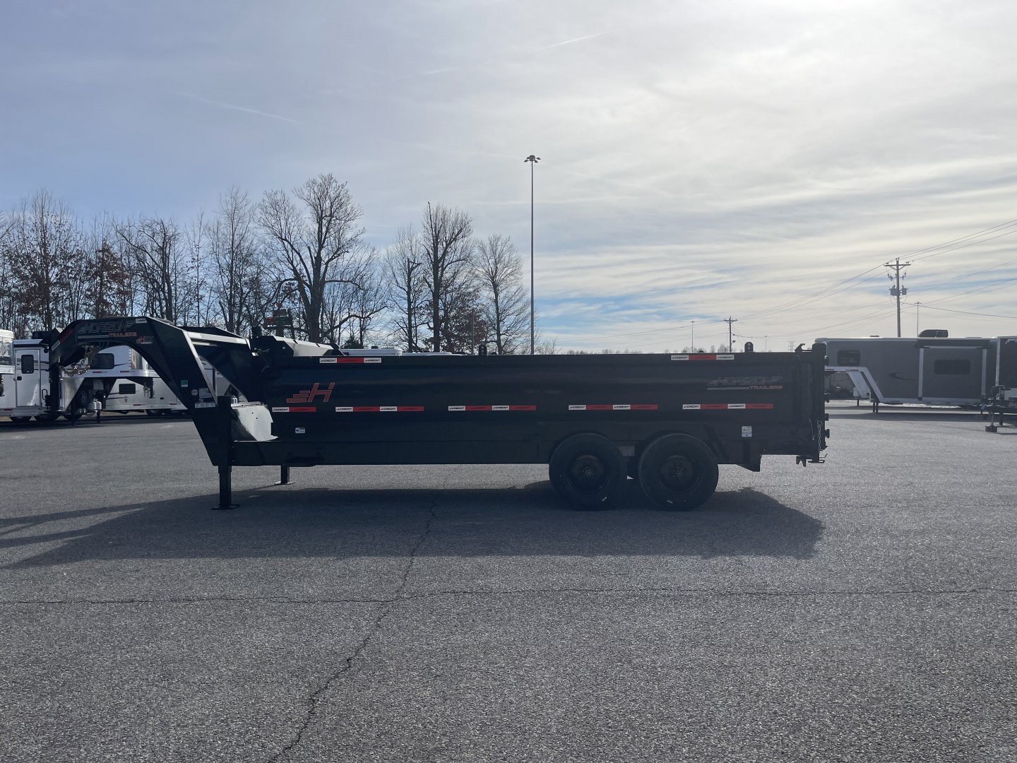 New 2026 Horizon Trailers HZX-GN-18' DUMP-10K AXLES Dump Trailer