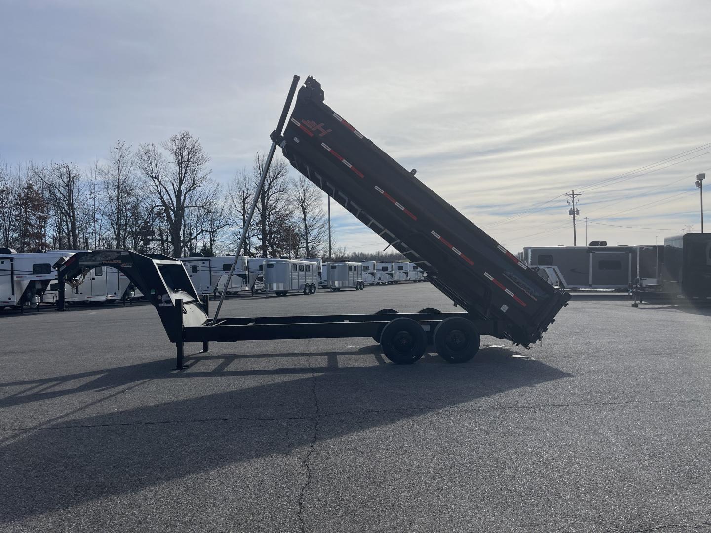 New 2026 Horizon Trailers HZX-GN-18' DUMP-10K AXLES Dump Trailer