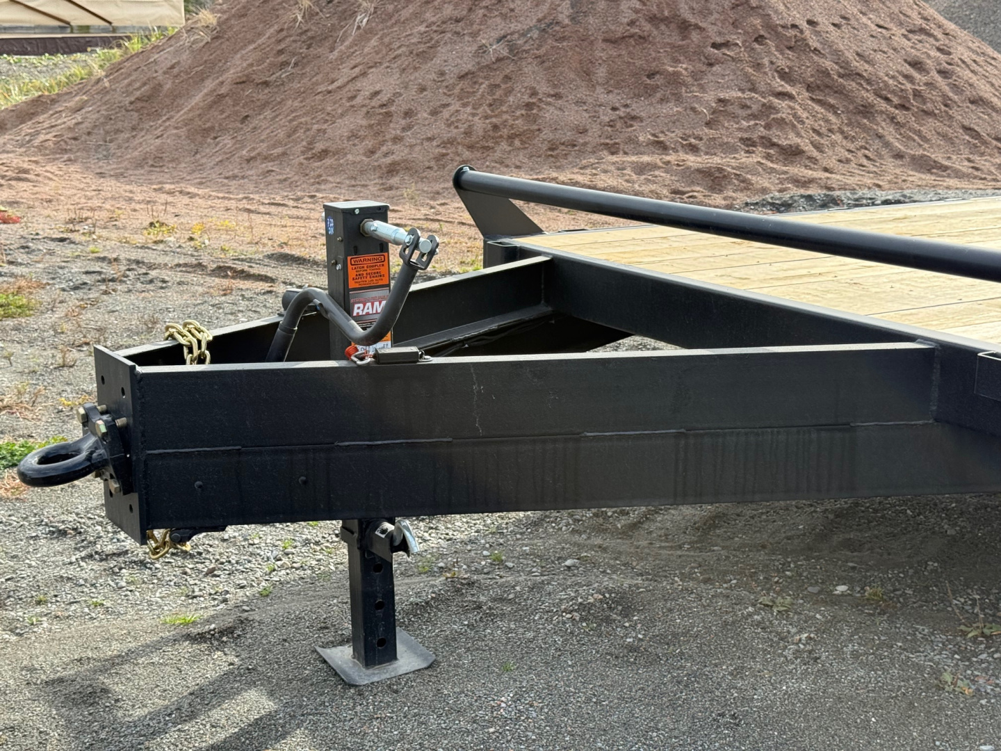 New 2026 Canada Trailers 22' , 21,000 Lb stand up ramps Equipment Trailer