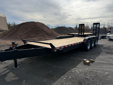 New 2026 Canada Trailers 22' , 21,000 Lb stand up ramps Equipment Trailer