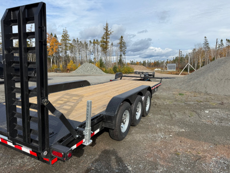 New 2026 Canada Trailers 22' , 21,000 Lb stand up ramps Equipment Trailer