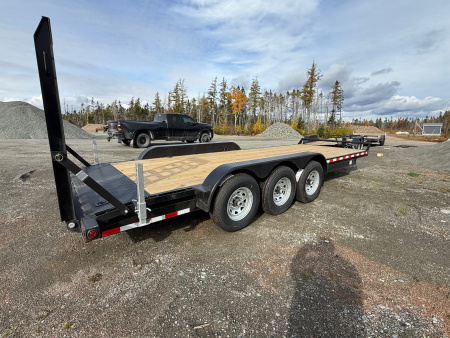New 2026 Canada Trailers 22' , 21,000 Lb stand up ramps Equipment Trailer