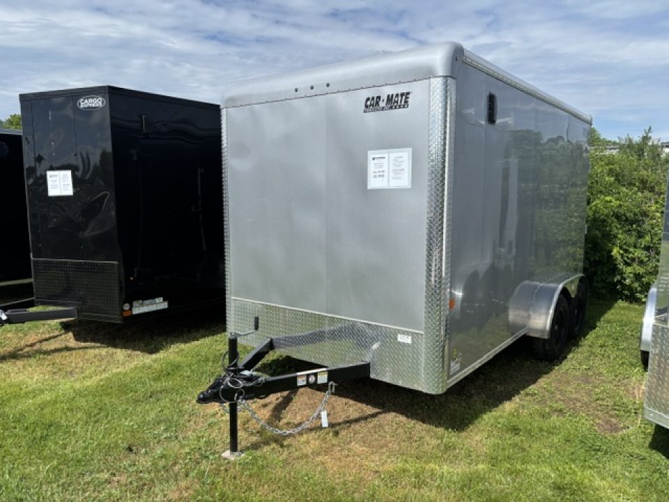 New 2026 Car Mate Trailers CM714CC-HD Cargo / Enclosed Trailer * 7X14 7K * RAMP DOOR * 12" XTRA HEIGHT *