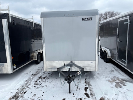 New 2026 Car Mate Trailers CM714CC-HD Cargo / Enclosed Trailer * 7X14 7K * RAMP DOOR * 12  XTRA HEIGHT *