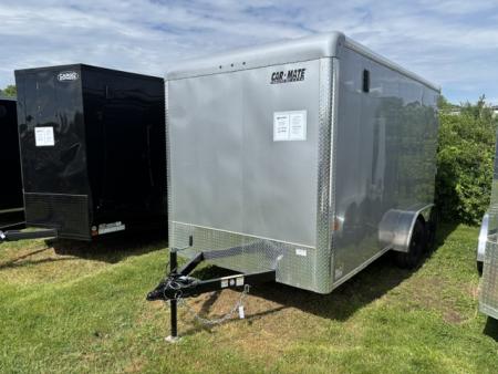 New 2026 Car Mate Trailers CM714CC-HD Cargo / Enclosed Trailer * 7X14 7K * RAMP DOOR * 12" XTRA HEIGHT *