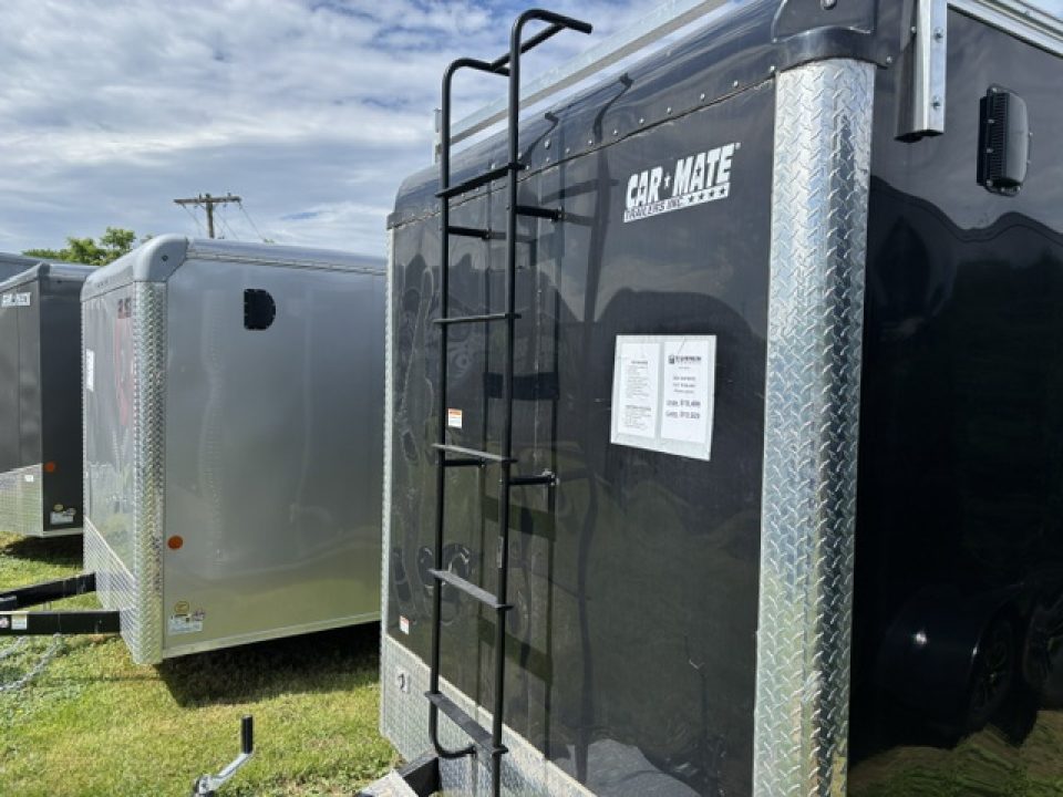 New 2026 Car Mate Trailers CM716CC-HD/CTR CONTRACTOR Cargo / Enclosed Trailer * 7X16 7K * BARN DOOR * 6" EXTRA HEIGHT *