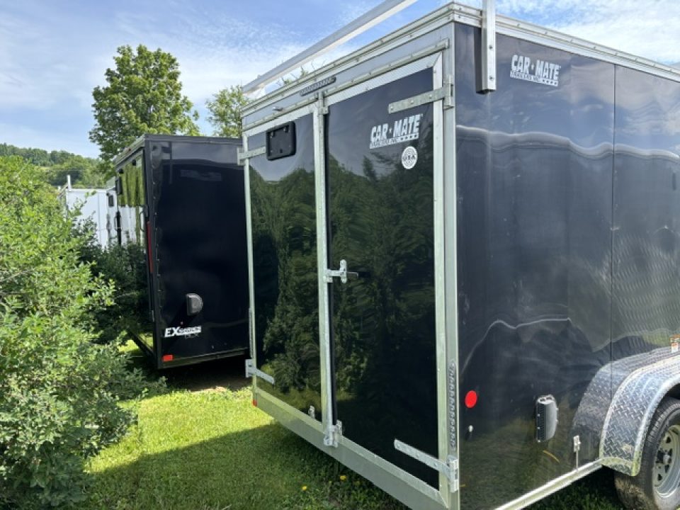 New 2026 Car Mate Trailers CM716CC-HD/CTR CONTRACTOR Cargo / Enclosed Trailer * 7X16 7K * BARN DOOR * 6" EXTRA HEIGHT *