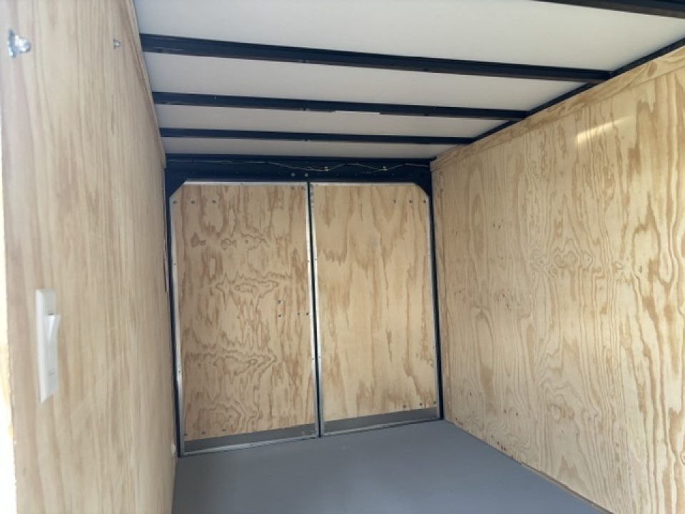 New 2026 Car Mate Trailers CM716CC-HD/CTR CONTRACTOR Cargo / Enclosed Trailer * 7X16 7K * BARN DOOR * 6" EXTRA HEIGHT *