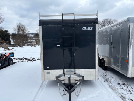 New 2026 Car Mate Trailers CM716CC-HD/CTR CONTRACTOR Cargo / Enclosed Trailer * 7X16 7K * BARN DOOR * 6  EXTRA HEIGHT *