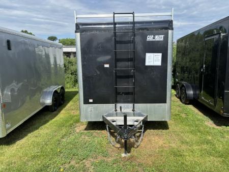 New 2026 Car Mate Trailers CM716CC-HD/CTR CONTRACTOR Cargo / Enclosed Trailer * 7X16 7K * BARN DOOR * 6  EXTRA HEIGHT *