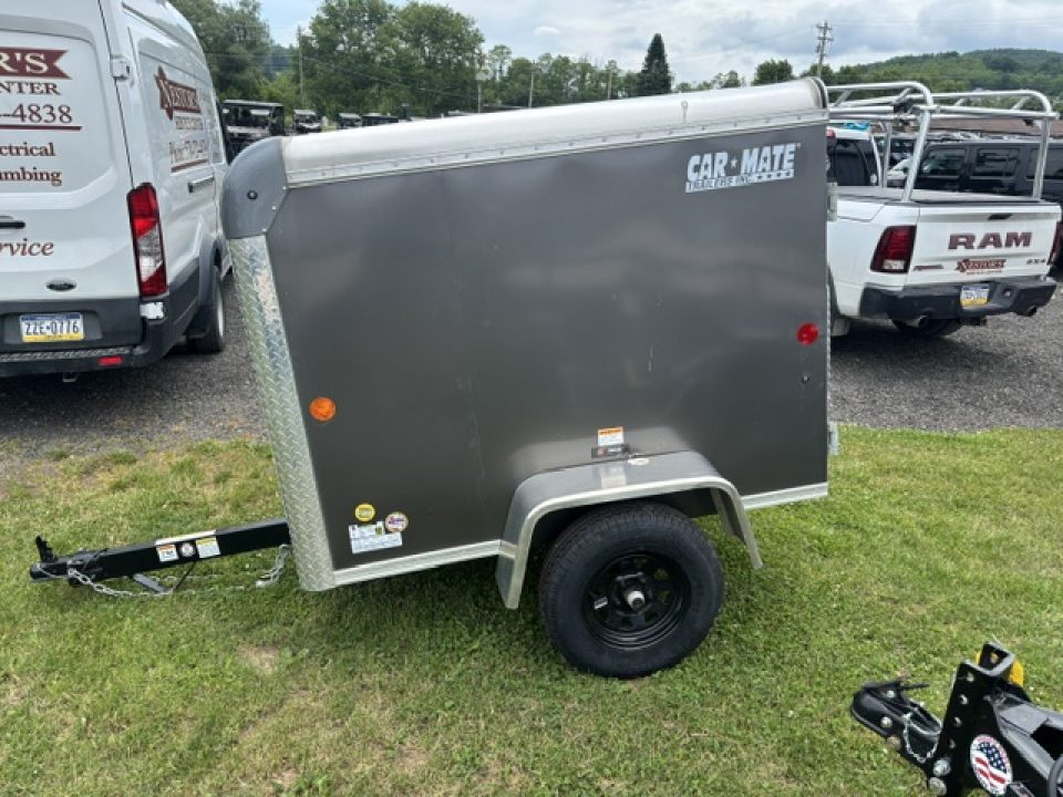 New 2026 Car Mate Trailers CM406CC CUSTOM CARGO Cargo / Enclosed Trailer * 4X6 2K * BARN DOOR *