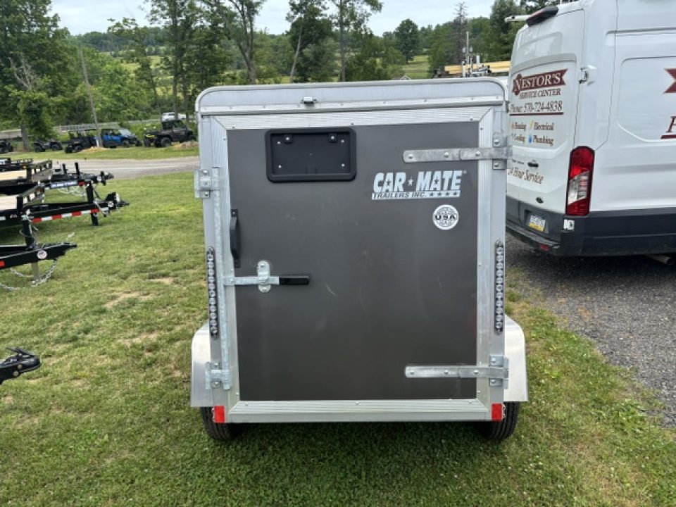 New 2026 Car Mate Trailers CM406CC CUSTOM CARGO Cargo / Enclosed Trailer * 4X6 2K * BARN DOOR *