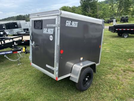 New 2026 Car Mate Trailers CM406CC CUSTOM CARGO Cargo / Enclosed Trailer * 4X6 2K * BARN DOOR *