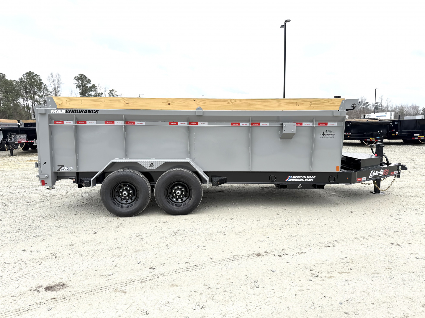 New 2026 Liberty LD14K83X14 Dump Trailer