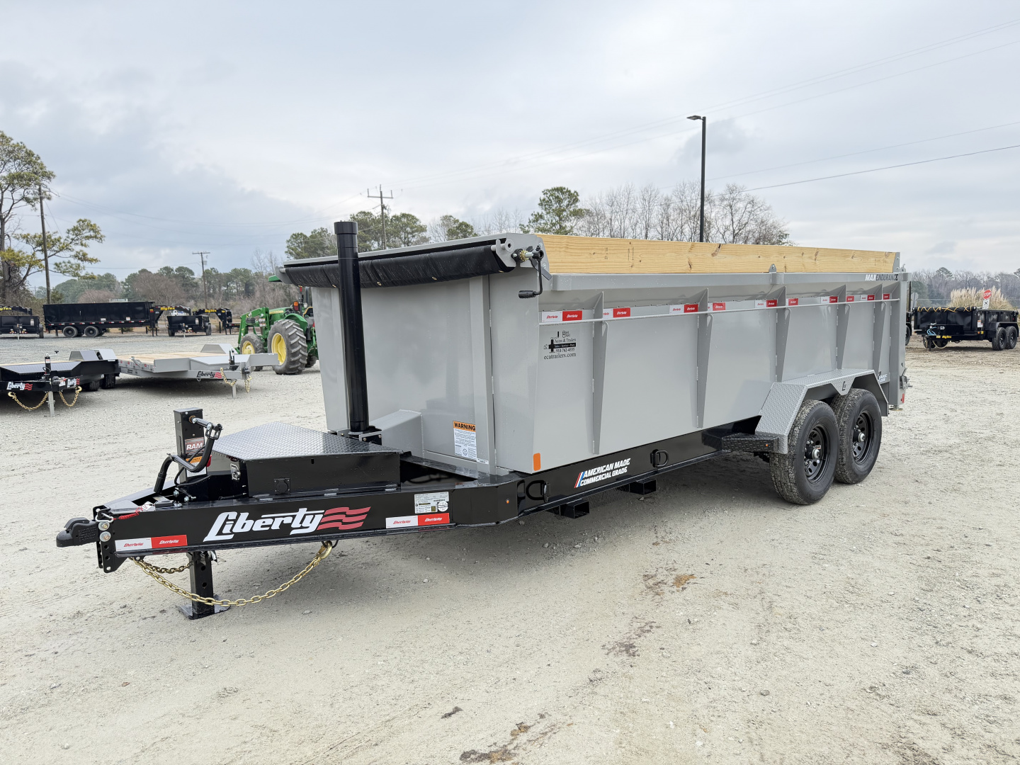 New 2026 Liberty LD14K83X14 Dump Trailer