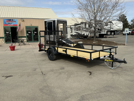 New 2026 Big Tex Trailers 35SA-14R1A-4PBK Utility Trailer