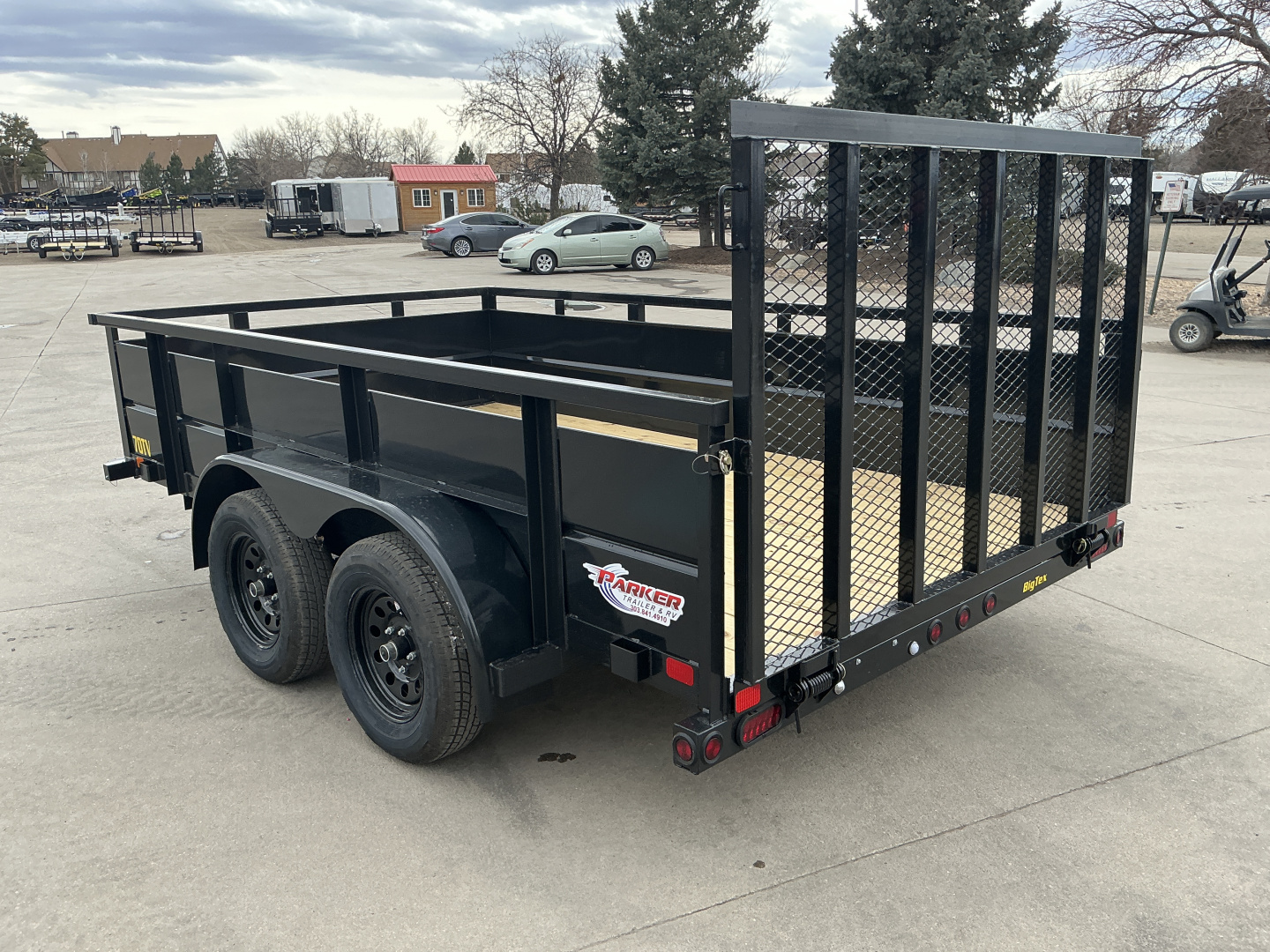 New Best Utility High-Side 2026 Big Tex Trailers 70TV Utility Trailer