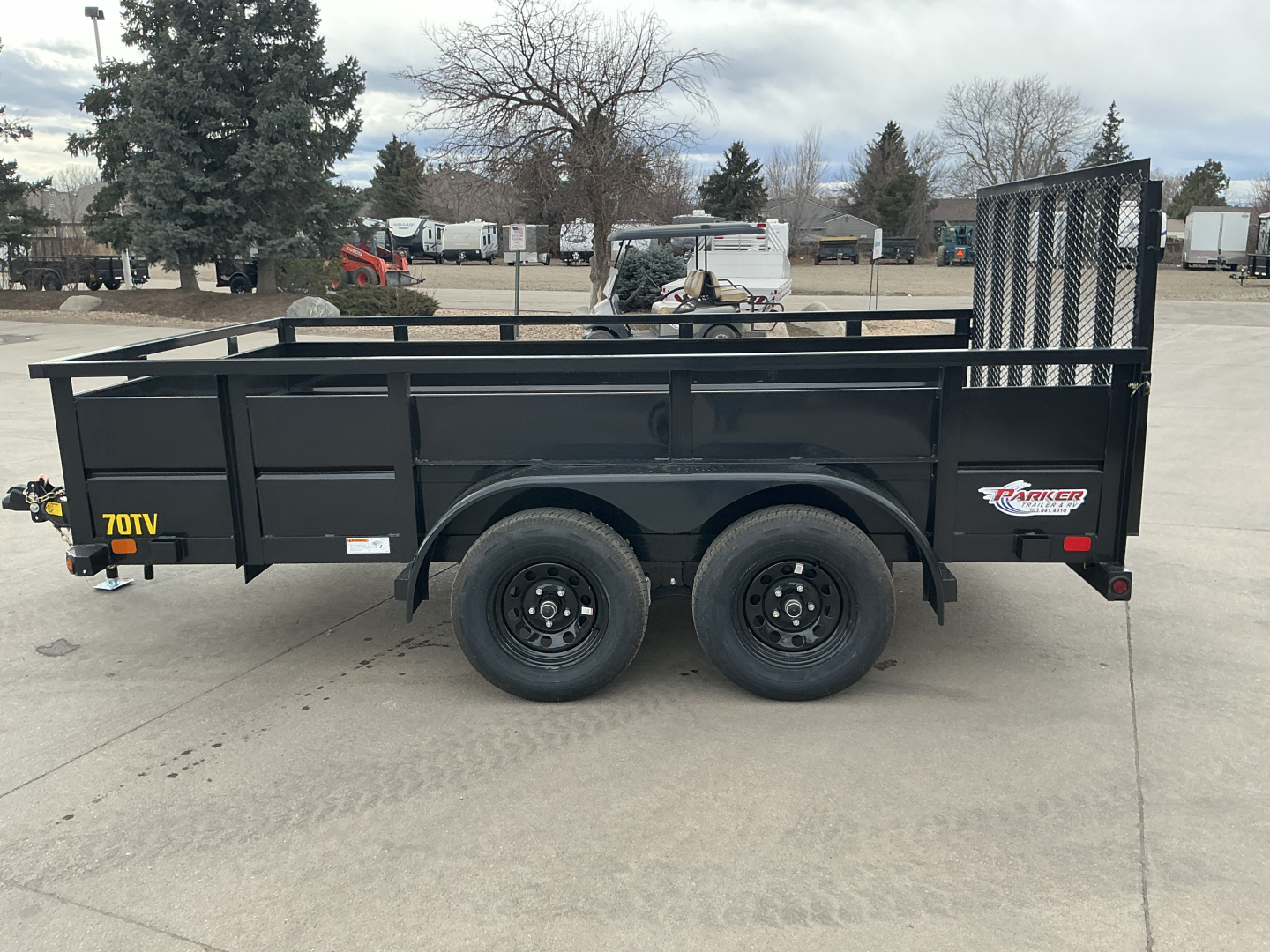 New Best Utility High-Side 2026 Big Tex Trailers 70TV Utility Trailer
