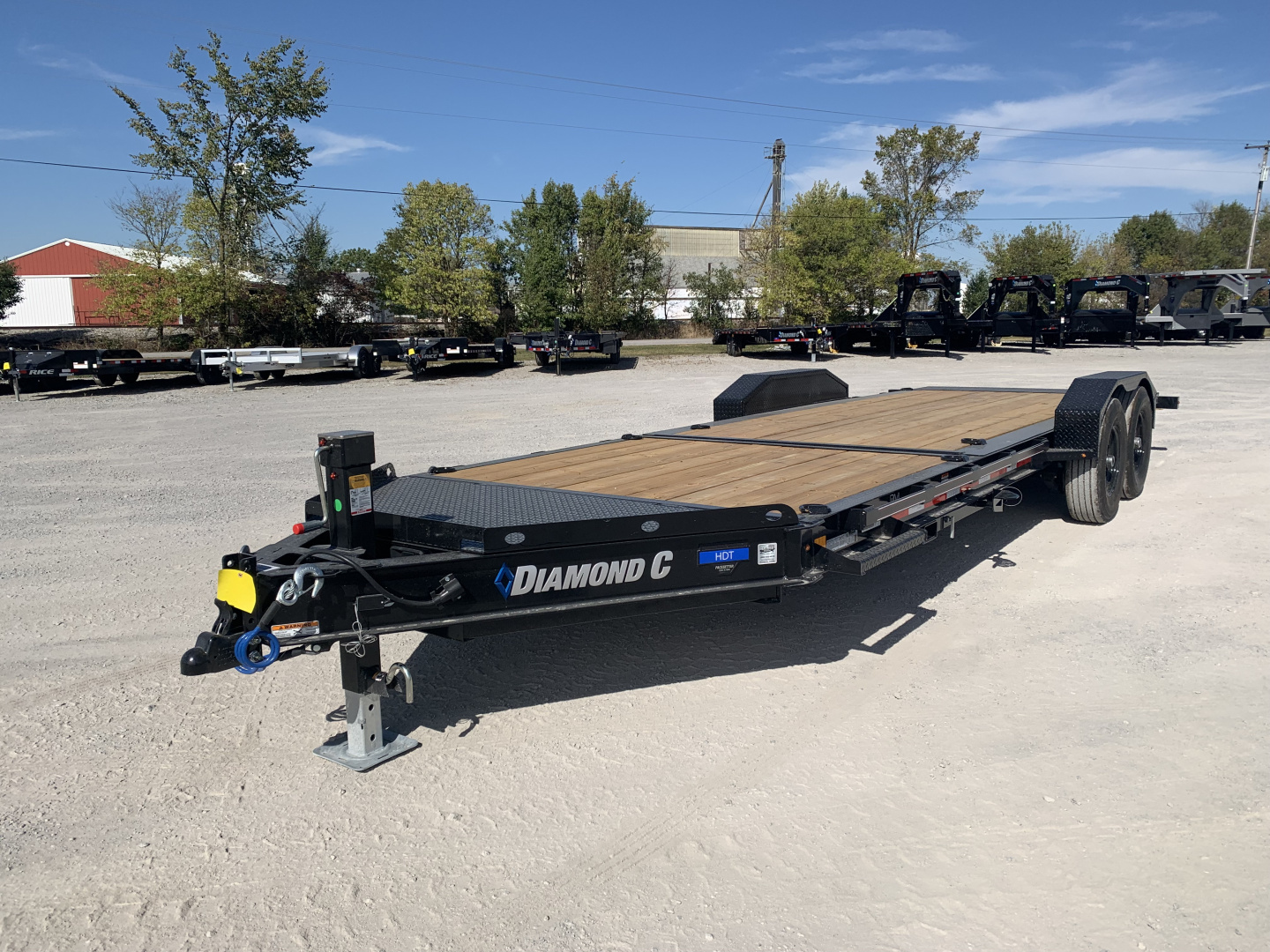 New 2026 Diamond C Trailers HDT207L22X82 (82" X 22') 15.5K (Pacesetter Ed.) Partial Tilt Equipment Trailer