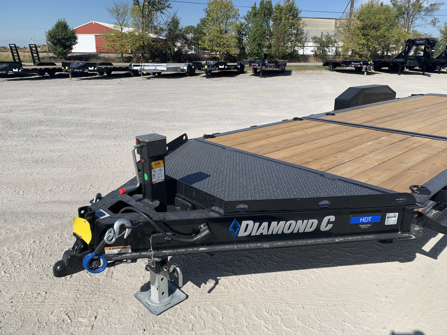New 2026 Diamond C Trailers HDT207L22X82 (82" X 22') 15.5K (Pacesetter Ed.) Partial Tilt Equipment Trailer